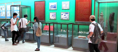 Các hiện vật trong bảo tàng Cần Thơ (Ảnh Collection)