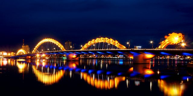 Cầu Rồng ở Đà Nẵng (Ảnh ST)