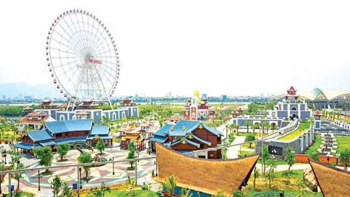 Công viên Asia Park khu giải trí cực hot ở Đà Nẵng - Ảnh ST