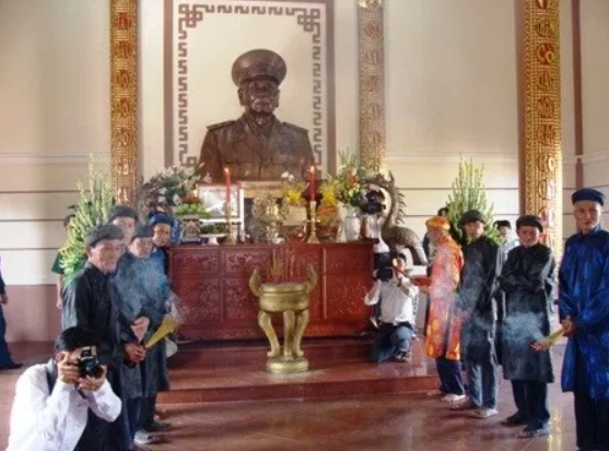 Lễ đón nhận di tích Đền thờ Trung tướng Đồng Văn Cống